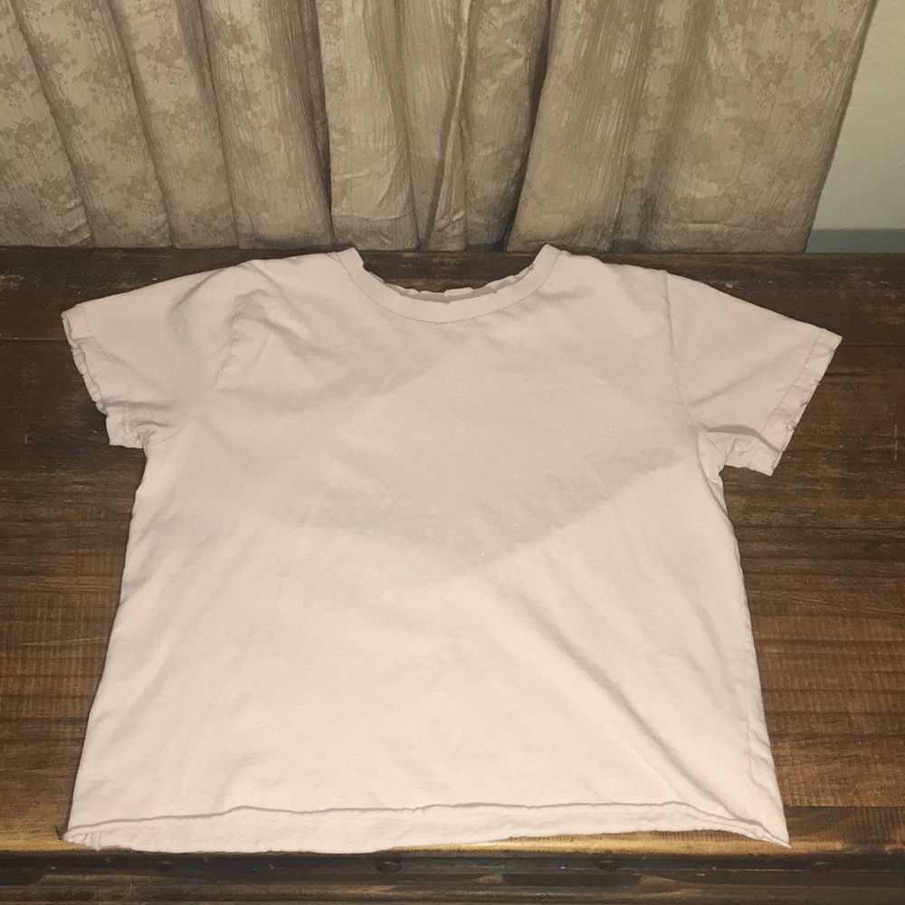 Forever 21 light pink crop top